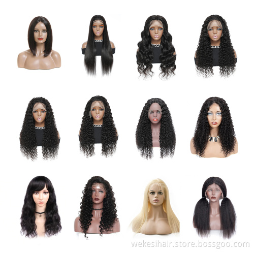 Wholesale Cheap Invisible HD Lace Front Wig,Super Thin HD Transparent Swiss Lace Wig,13x4 13x6 100% Virgin Human Hair Wig
